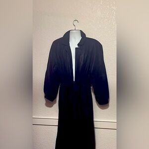 Elegant Nina Ricci Paris Black Women's Coat